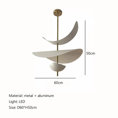 Nordic Umbrella LED Pendant Lamp Minimalist Ceiling Chandelier