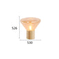 Muffins Table Light Creative Wood Lamp Art Deco amber grey Glass lamp Living Room Restaurant Hotel Bedroom beside Corner Lamp