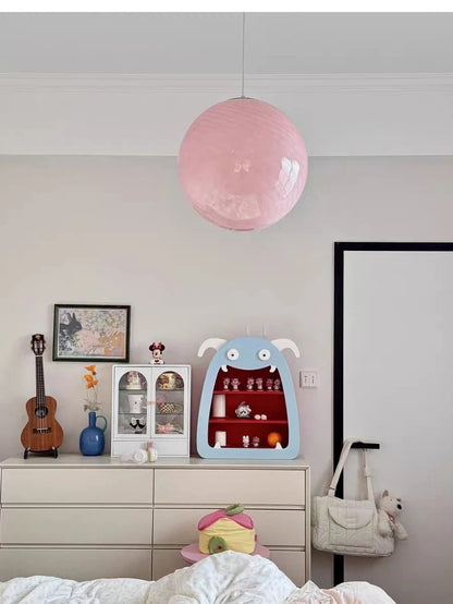 Murano Lollipop Colorful Bubble Creative Glass Pendant Light