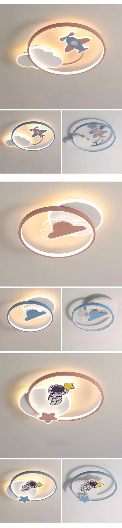 Children's Room Baby Room Ceiling Light LED Warm Boy Girl Bedroom Ceiling Lamps