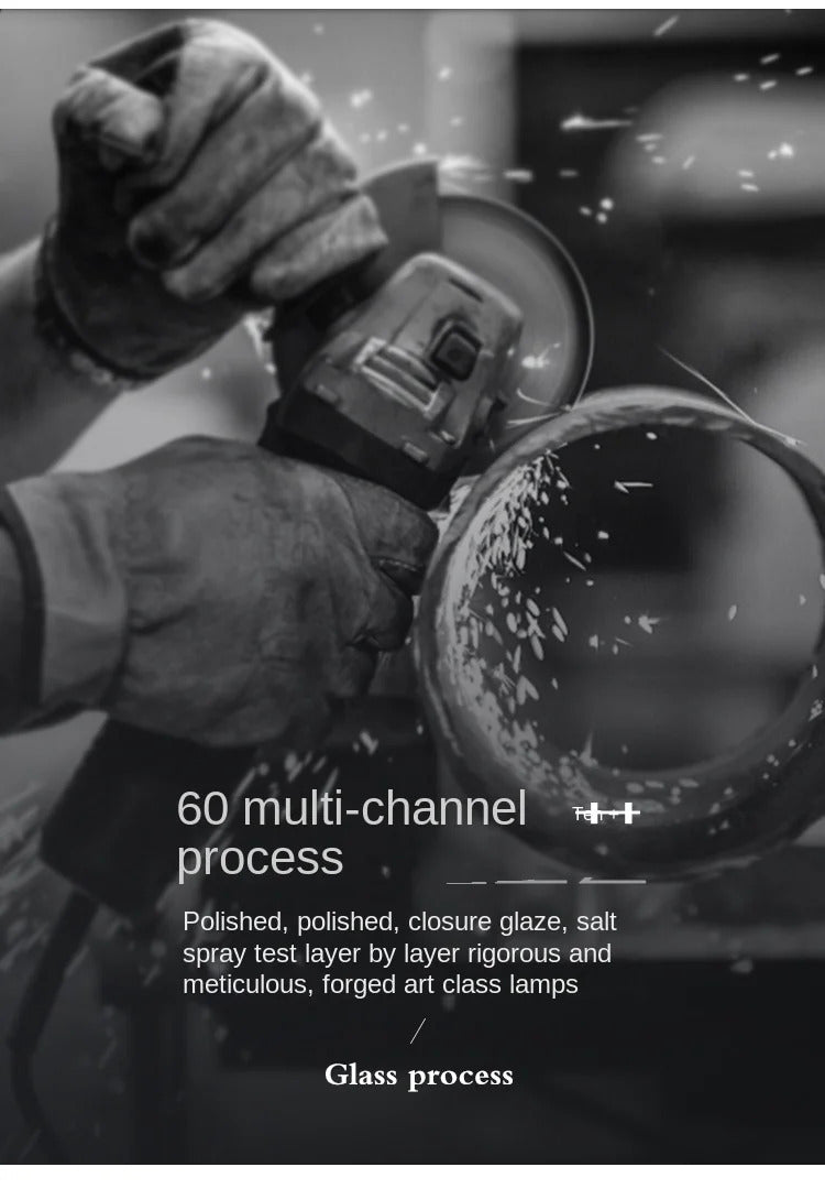 Gross glass bubble Pendant lamp bedroom kitchen island light