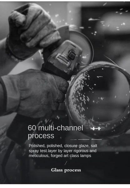 Gross glass bubble Pendant lamp bedroom kitchen island light