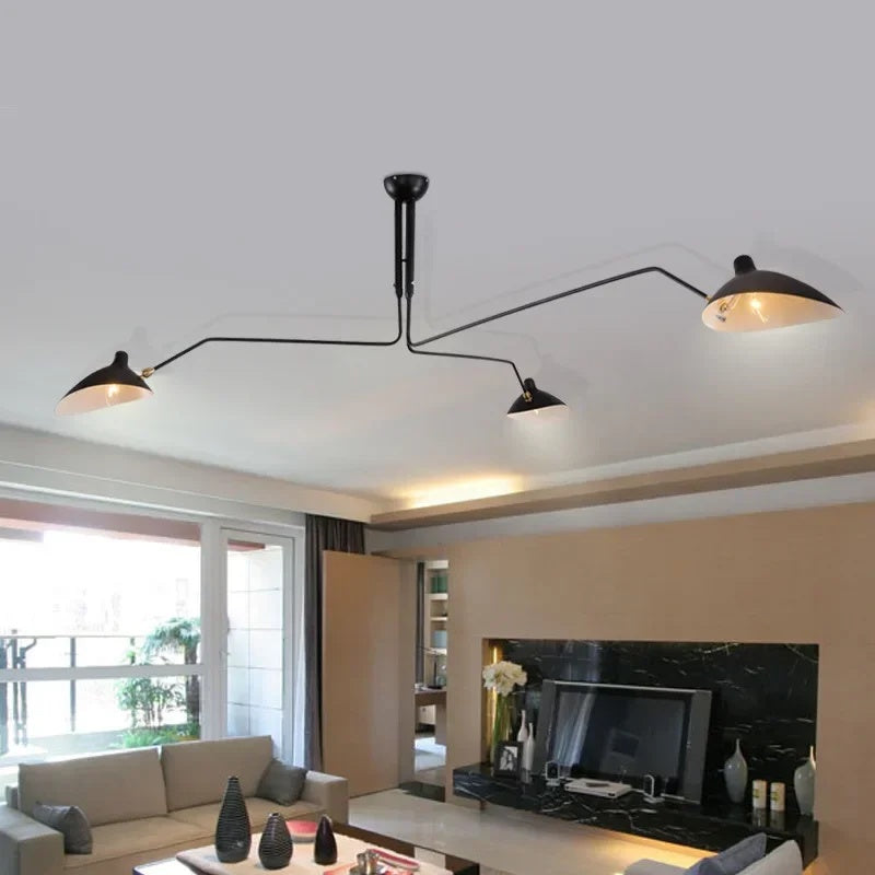 Multi-Arm Spider Ceiling Light 