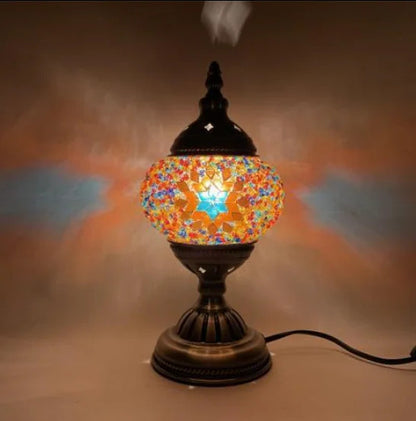 Turkish mosaic glass Table Lamp home bedside table lamp