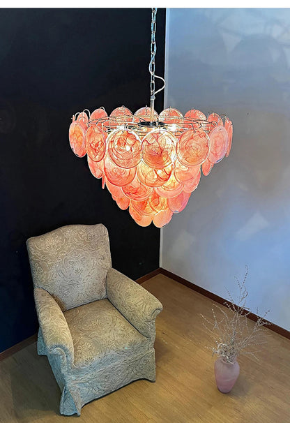 Camisa Murano Chandelier Designer hanging dining room lights