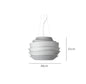 Nordic Designer pendant light art design Italian Foscarini Le Soleil Pendant Lamp