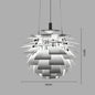 Denmark PH Pinecone Pendant Chandelier Aluminum LED Suspension Lamp