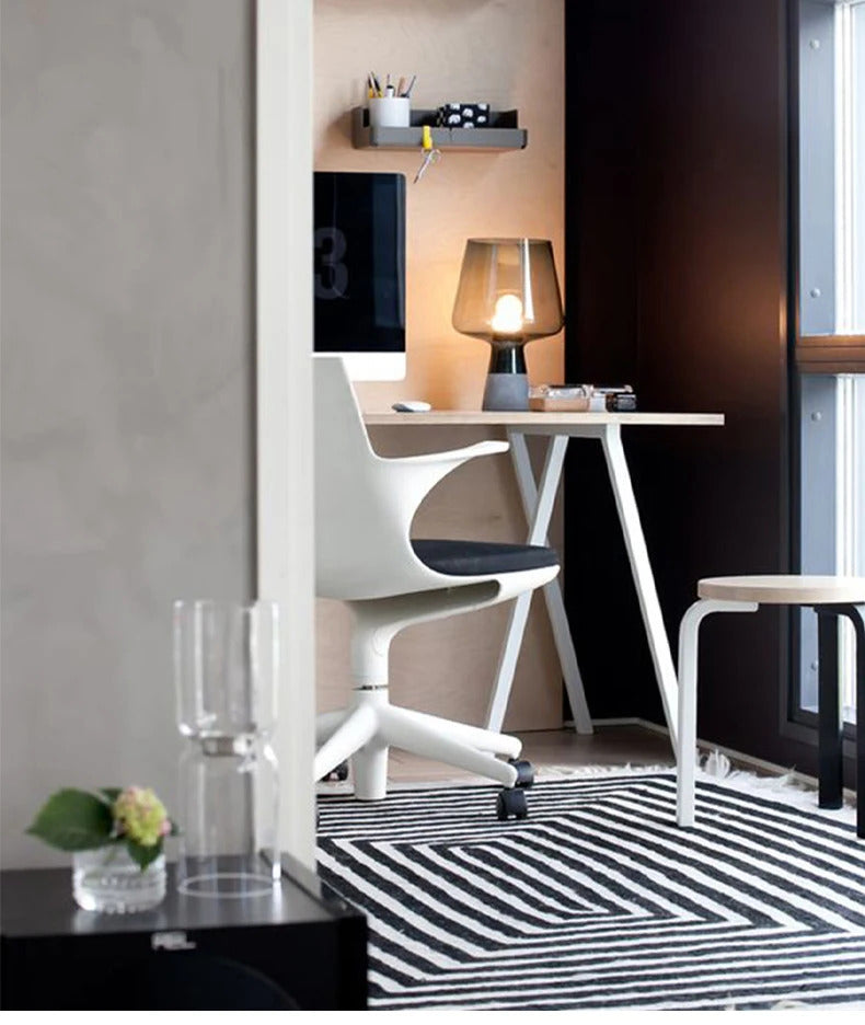 Post modern glass table light Italian Designer simple Amber art ambient office desk lamps