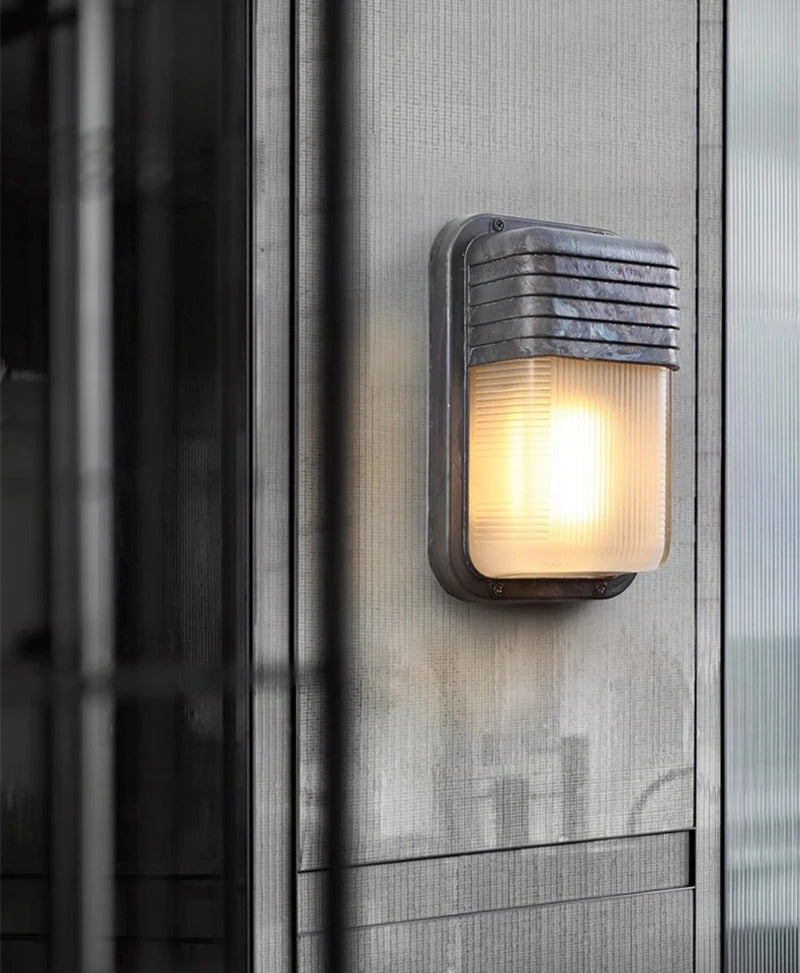 Outdoor Retro LED Wall Lamp E27 Industrial Vintage IP65 Waterproof Ceiling Sconce light