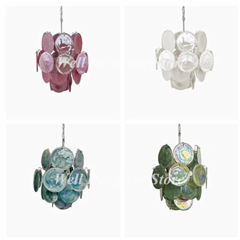 Camisa Murano Chandelier Designer hanging dining room lights
