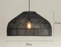 Natural Rattan wicker hanging lamp Chinese Style suspension
