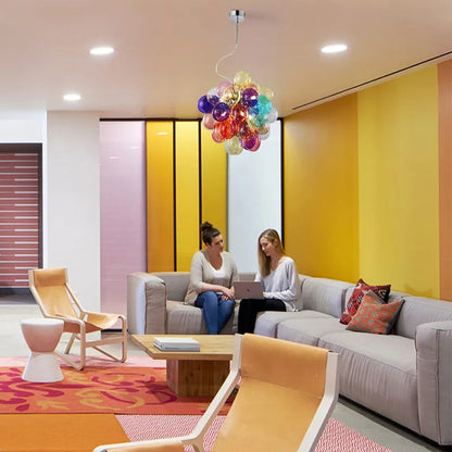 Gross glass bubble Pendant lamp bedroom kitchen island light