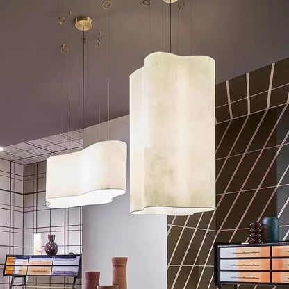 Nuvola Cloud Pendant Lamp Creative LED Fabric Hanging Chandelier