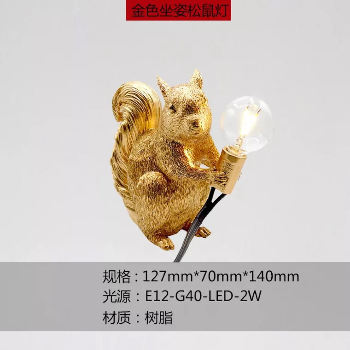 Art creative monkey Pendant lamp White black Resin animal hemp rope wall lamp