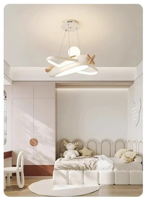 Creative Airplane Lamps Modern Children's Room Chandelier