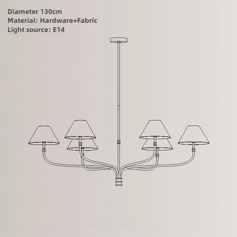 American Chandelier Collins Round Pendant Light