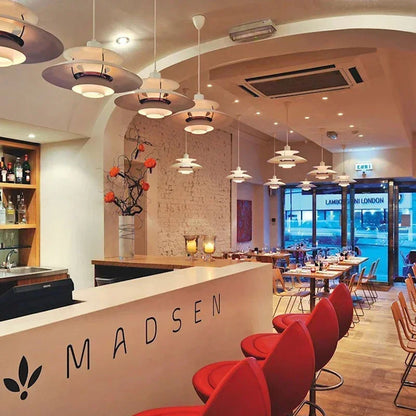 PH Pendant Lamp Danish Designer Umbrella Ceiling Chandelier Modern Colorful Led Pendant Lamp