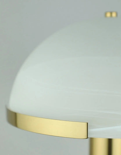 Postmodern natural marble living room table lamp art bedside bedroom designer model room bedside table lamp decorative lamp