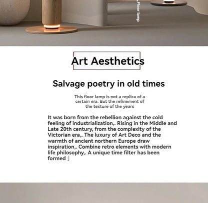 Italy Design LED Floor Lights Heavy Glass Modern Bright Floor Lamps