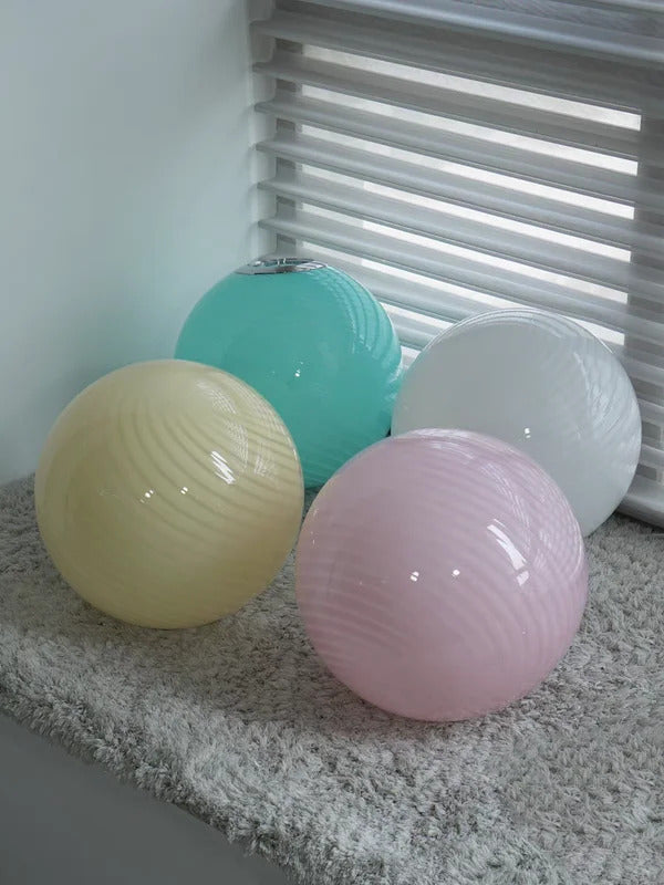 Murano Lollipop Colorful Bubble Creative Glass Pendant Light