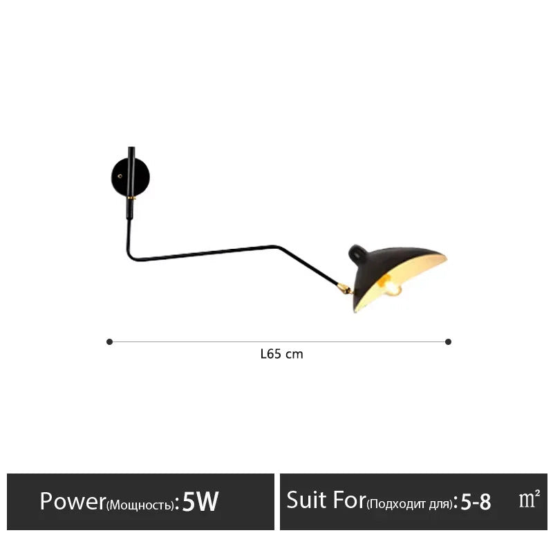 Designer Spider Serge Mouille Ceiling Lamp Black Industrial Ceiling Chandelier