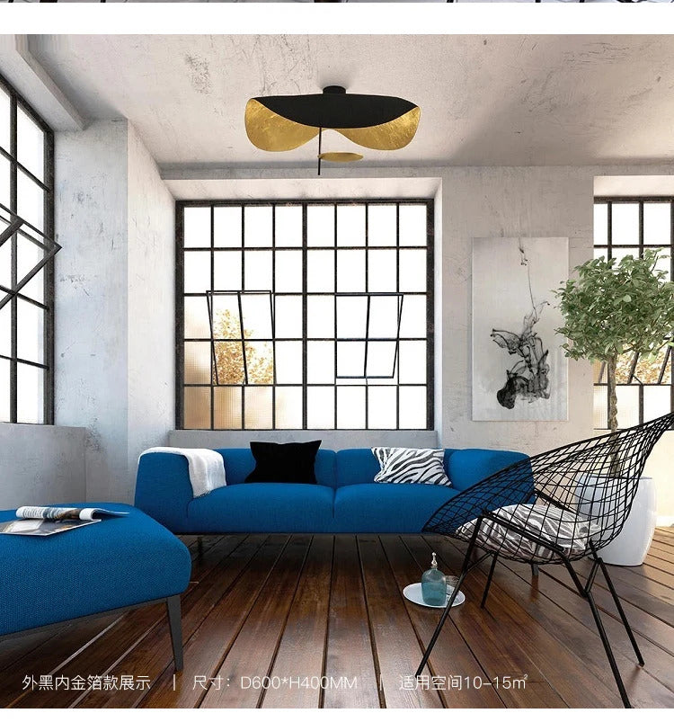 Catellani & Smith Lederam Manta Pendant Lamp Flying Saucer Hat industrial retro replica design lamp white black pendant light