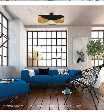Catellani & Smith Lederam Manta Pendant Lamp Flying Saucer Hat industrial retro replica design lamp white black pendant light
