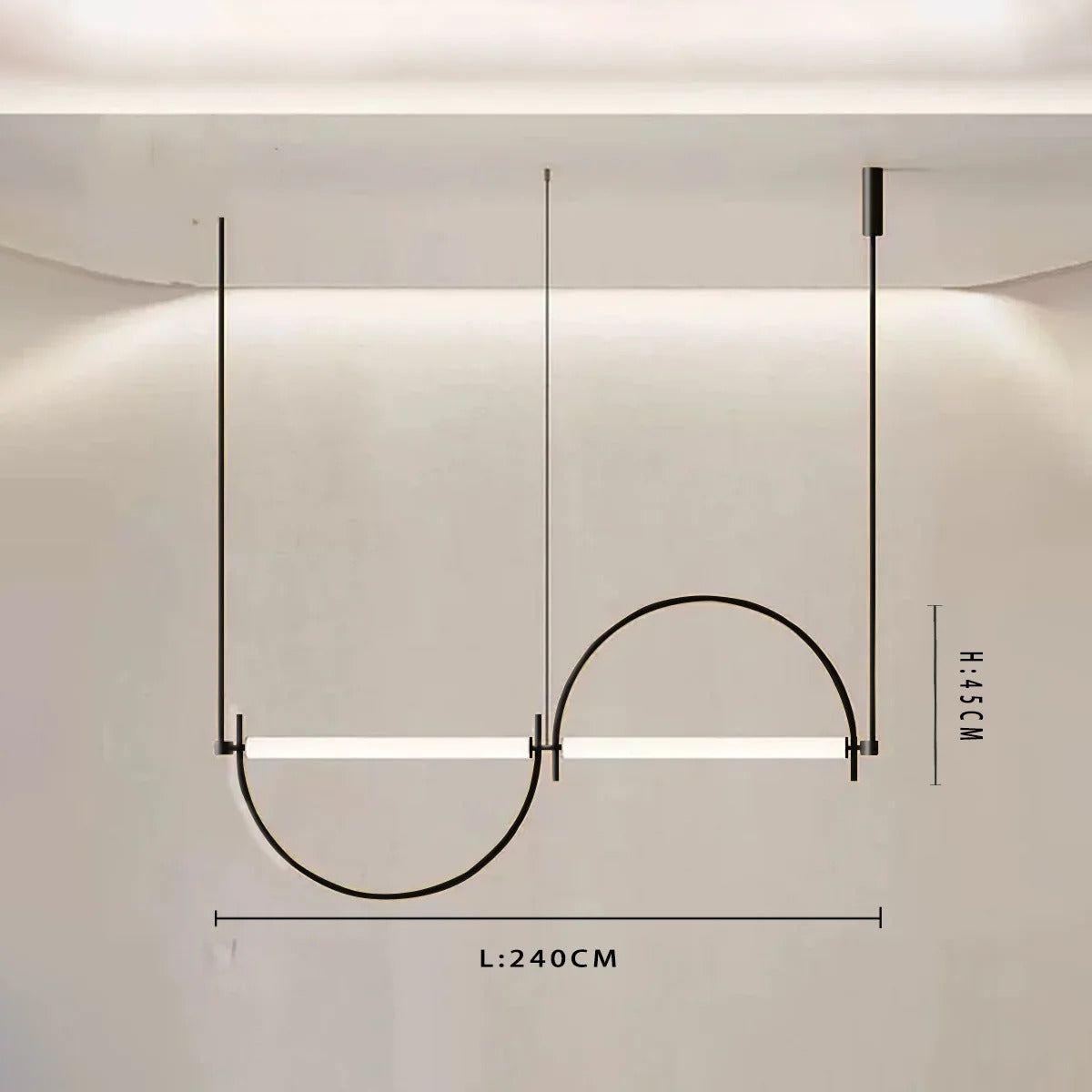 Living Room Minimalist Pendant Light Modern Designer Art LED Lamp Bedroom Study Dining Room Bar Counter Minimalist Indoor Light