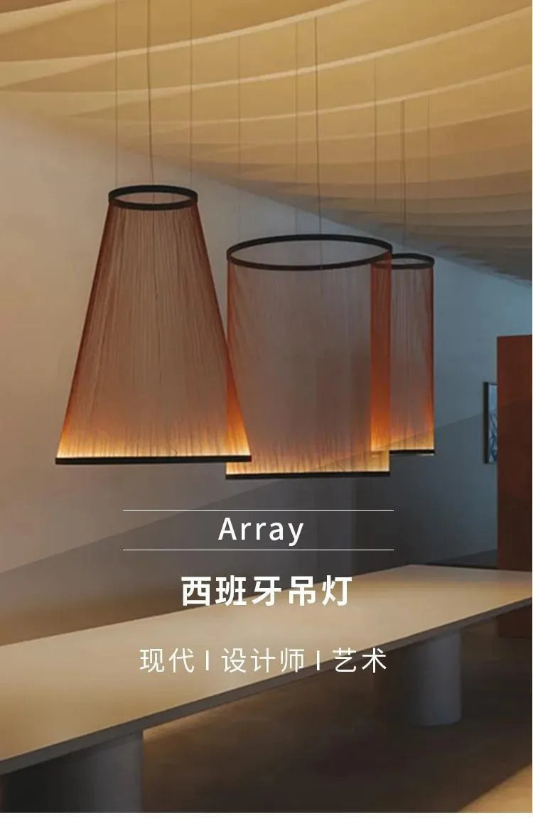 Spanish Tassel Chandelier Modern Villa Empty Stairs Living Dining Room Creative Chandelier