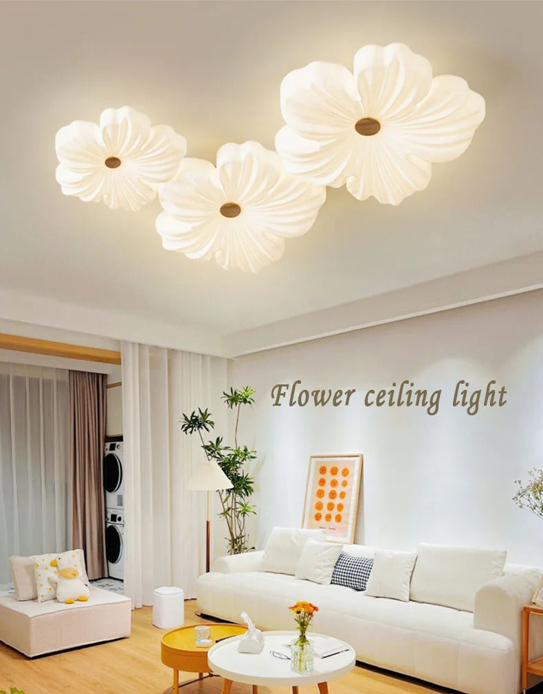 Nordic Flower Shape Ceiling Lights