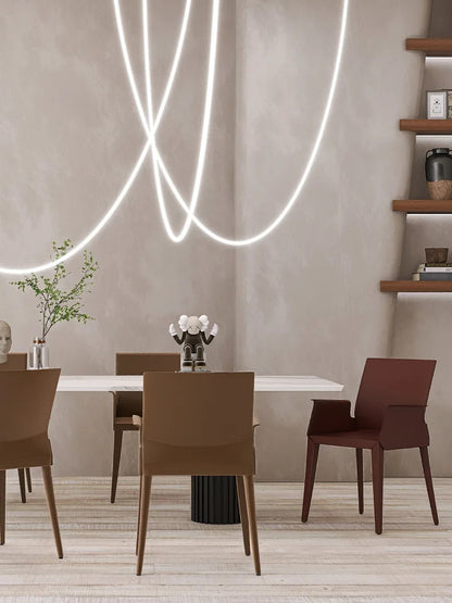 Tracer Loop Chandelier design interieur Light