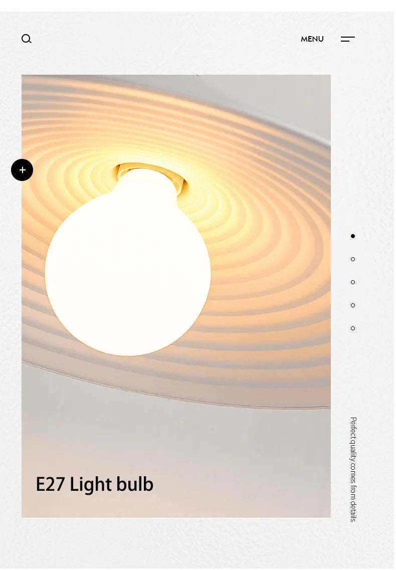 Modern minimalist Linear pendant light Nordic Industrial hanging light