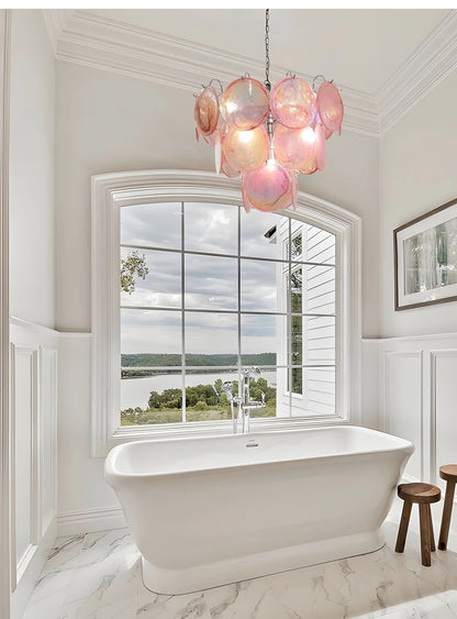 Camisa Murano Chandelier Designer hanging dining room lights