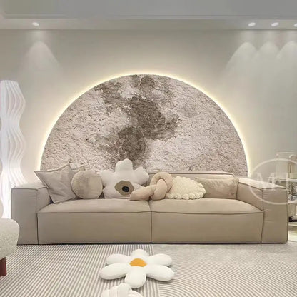 Moon Wall Painting Lamp Creative Minimalist Background wall sconce Wall picture light