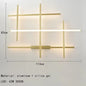 Coordinates Chandelier Modern LED Linear Ceiling Chandelier