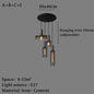 Industrial Concrete Pendant Light Home Decoration Chandelier Fixture Iron Shade Cement Hanging Lamp